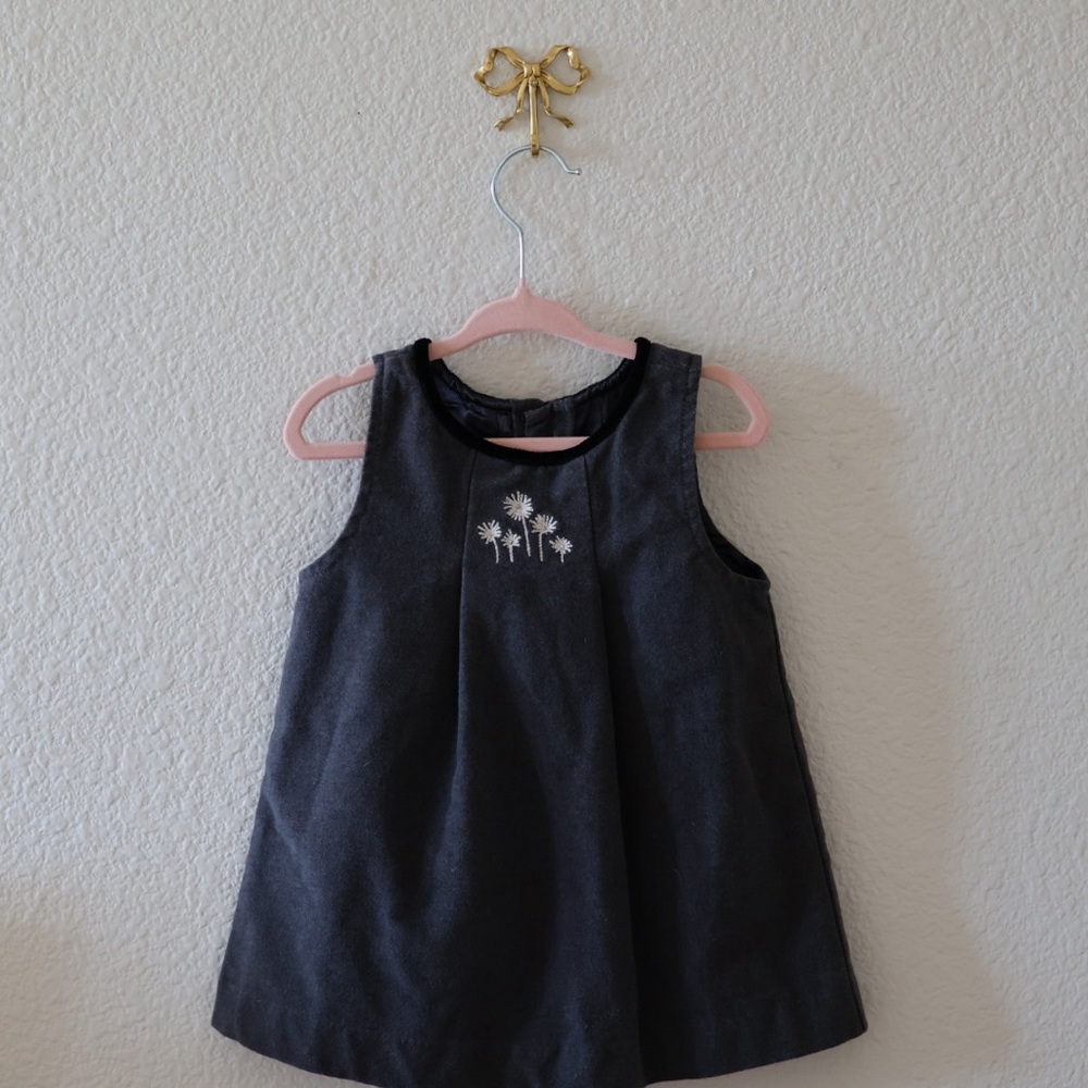 Chic Preppy Felted Dress - Baby Girl 12mo